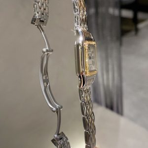 13271701940573793 PANTHERE 22MM QUARTZ GOLD STEEL DIAMOND BEZEL