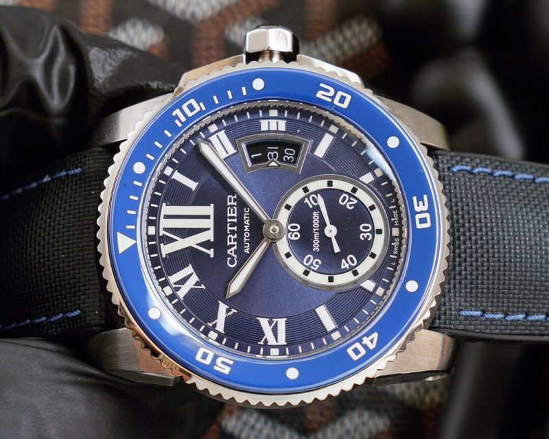 13271872787020875 CALIBRE DIVER 42 BLUE STAINLESS STEEL