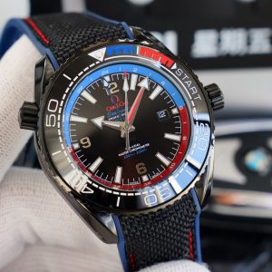SEAMASTER PLANET OCEAN 600 GMT BLACK CASE