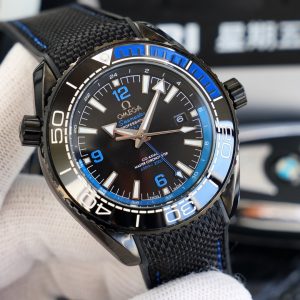 SEAMASTER PLANET OCEAN 600 GMT BLACK CASE