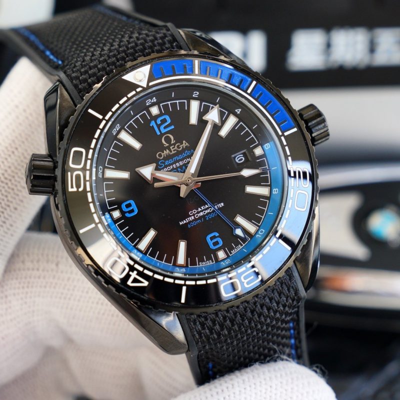 SEAMASTER PLANET OCEAN 600 GMT BLACK CASE