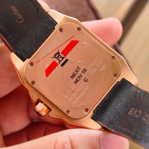 13272046044015229 SANTOS 100XL 42MM STAINLESS STEEL LEATHER