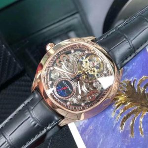 13272569524677196 DRIVE DE CARTIE ROSE GOLD CASE SKELETON 43MM