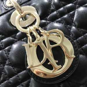 13272662776781845_1e27d470-29dd-46f4-906f-32c86bc77183 LARGE LADY BAG 32CM BLACK CANNAGE LAMBSKIN