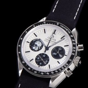 SPEEDMASTER MOONWATCH SNOOPY BLACK BEZEL TEXTILE