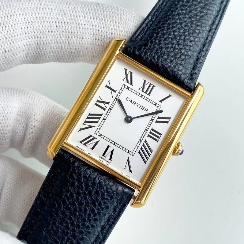 13272919515525446_87becd46-b670-42e0-a246-638d811d1a06 TANK SOLO QUARTZ GOLD CASE CALF SKIN