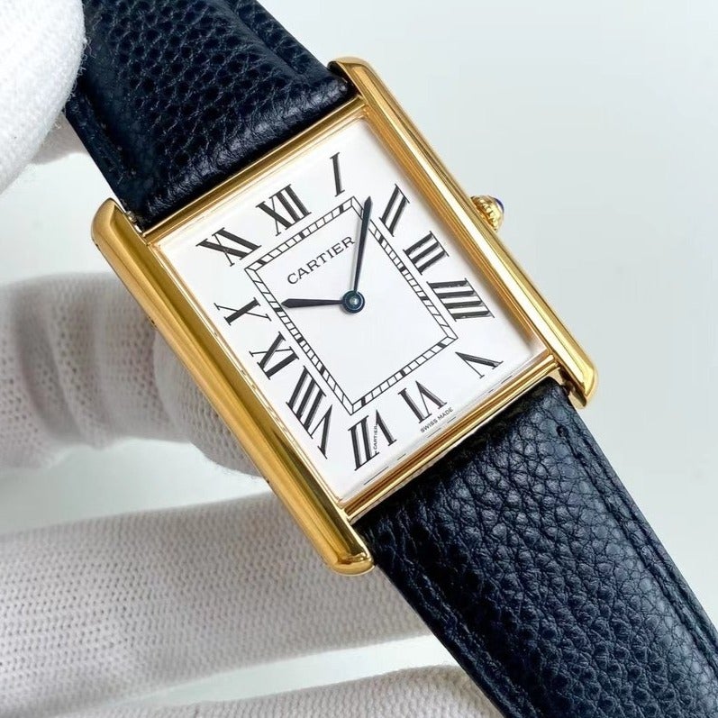 13272919542027066_6cb8623c-6821-4d49-966c-02b095bc728b TANK SOLO QUARTZ GOLD CASE CALF SKIN