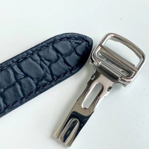 13272919819574086 TANK SOLO QUARTZ DIAMOND BEZEL CROCODILE SKIN