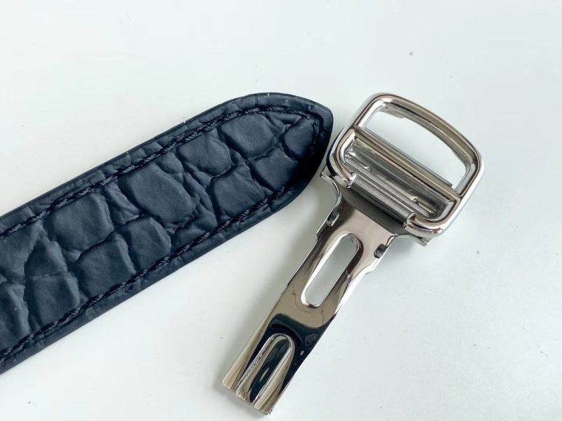 13272919819574086 TANK SOLO QUARTZ DIAMOND BEZEL CROCODILE SKIN