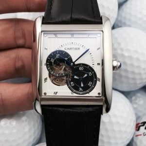 13272920697979231 TANK MC TOURBILLON SECOND TIME STEEL LIMITED EDITION