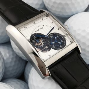 13272920699863473 TANK MC TOURBILLON SECOND TIME STEEL LIMITED EDITION