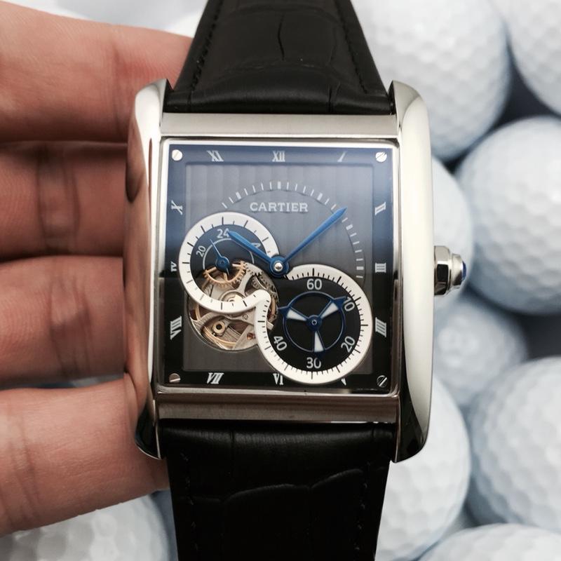 13272920700862324 TANK MC TOURBILLON SECOND TIME STEEL LIMITED EDITION