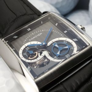 13272920701773816 TANK MC TOURBILLON SECOND TIME STEEL LIMITED EDITION