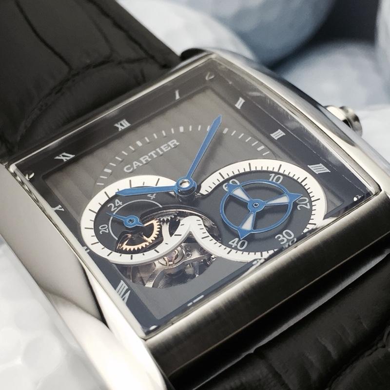 13272920701773816 TANK MC TOURBILLON SECOND TIME STEEL LIMITED EDITION