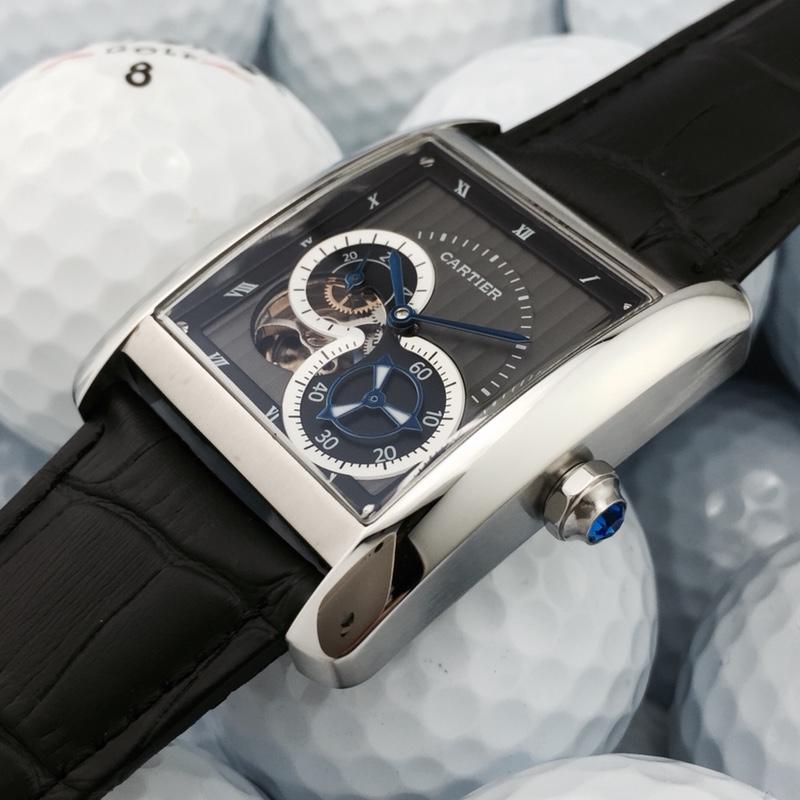 13272920702681904 TANK MC TOURBILLON SECOND TIME STEEL LIMITED EDITION