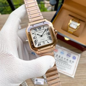 13273087278744596 SANTOS 38MM STAINLESS STEEL AUTOMATIC