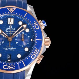 SEAMASTER DIVER 300M CHRONOGRAPH BLUE ROSE GOLD