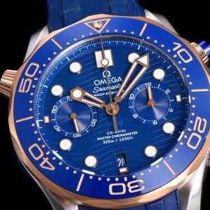 SEAMASTER DIVER 300M CHRONOGRAPH BLUE ROSE GOLD