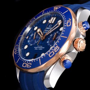 SEAMASTER DIVER 300M CHRONOGRAPH BLUE ROSE GOLD