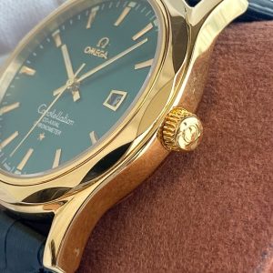 13273871471891087_065b1f4f-153e-41a2-ae84-19d5ae23e557 CONSTELLATION 40 GOLD CASE LEATHER STRAP