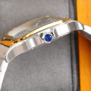 13274043479019029 SANTOS 40MM TWO-TONE GREEN DIAL LIMITED EDITION