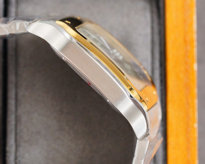 13274043480119012 SANTOS 40MM TWO-TONE GREEN DIAL LIMITED EDITION