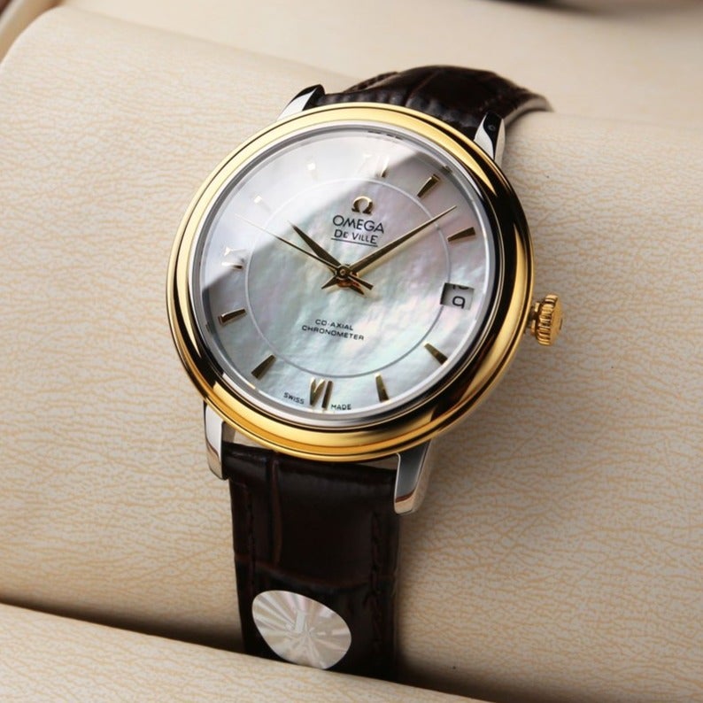 DE VILLE CO-AXIAL 32.7MM MOTHER OF PEARL DIAL