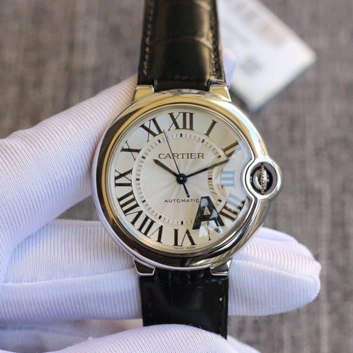 13274293497765689 BALLON BLEU LADIES AUTOMATIC LEATHER STRAP