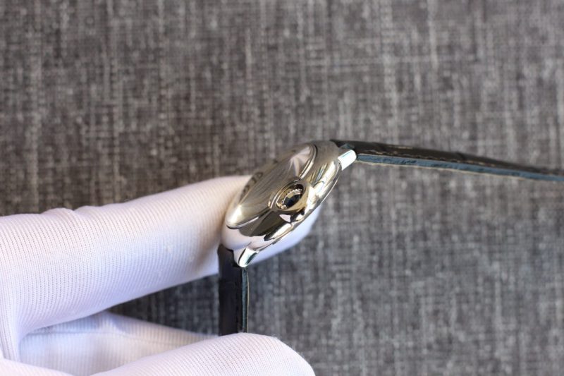 BALLON BLEU 28MM QUARTZ BLACK LEATHER