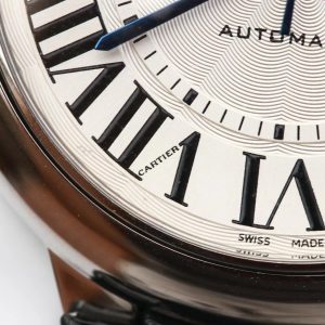 13274293730238921 BALLON BLEU 42MM BLACK LEATHER