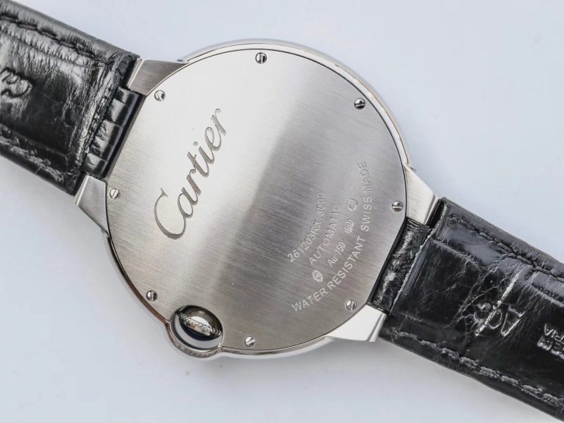 13274293733486283 BALLON BLEU 42MM BLACK LEATHER