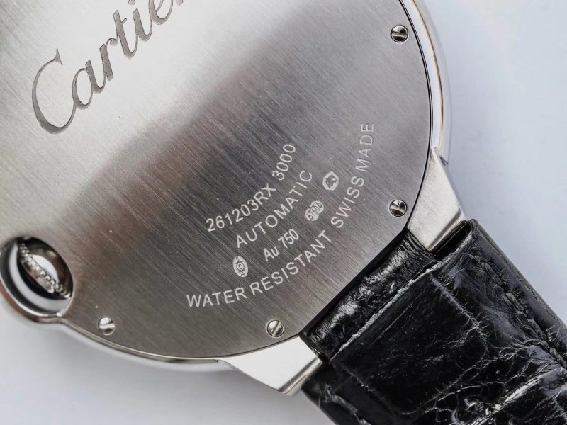 13274293734542483 BALLON BLEU 42MM BLACK LEATHER