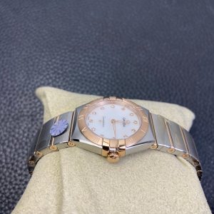 CONSTELLATION QUARTZ 28MM ROSE GOLD STEEL