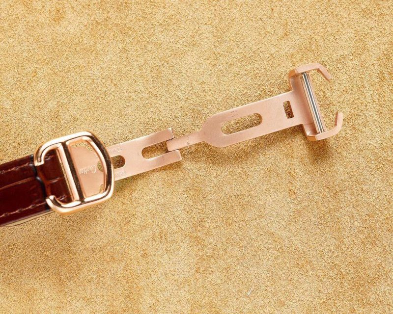 13274466778200046 BALLON BLEU 33MM ROSE GOLD CASE PINK DIAL LEATHER STRAP