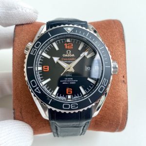 SEAMASTER PLANET OCEAN 600 STEEL BLACK CERAMIC LEATHER