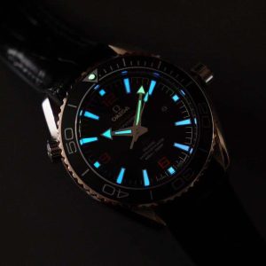 SEAMASTER PLANET OCEAN 600 STEEL BLACK CERAMIC LEATHER