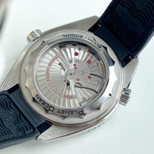 SEAMASTER PLANET OCEAN 600 STEEL BLACK CERAMIC LEATHER