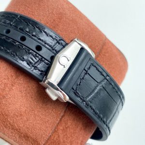 SEAMASTER PLANET OCEAN 600 STEEL BLACK CERAMIC LEATHER