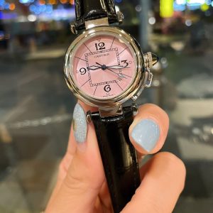 PASHA DE CARTIER 35MM QUARTZ PINK DIAL