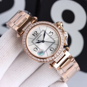 13274637878184681 PASHA DE CARTIER 32MM AUTOMATIC ROSE GOLD CASE