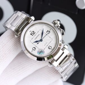 13274637916427393 PASHA DE CARTIER 32MM AUTOMATIC STEEL CASE