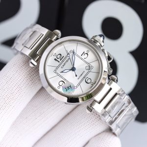 13274637917330977 PASHA DE CARTIER 32MM AUTOMATIC STEEL CASE
