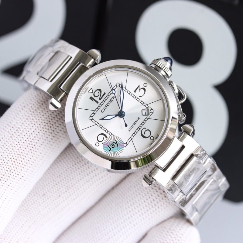 13274637917330977 PASHA DE CARTIER 32MM AUTOMATIC STEEL CASE