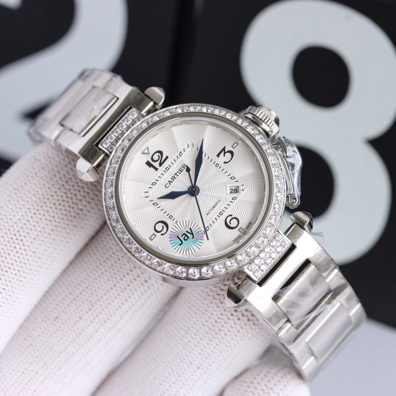 13274637919925091 PASHA DE CARTIER 32MM AUTOMATIC STEEL CASE