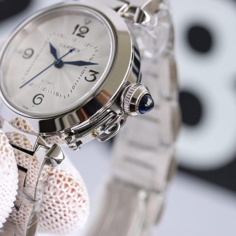 13274637920824709 PASHA DE CARTIER 32MM AUTOMATIC STEEL CASE