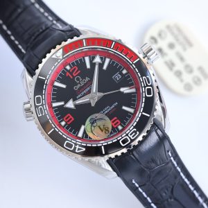 SEAMASTER PLANET OCEAN 600 STEEL CASE BLACK RED BEZEL