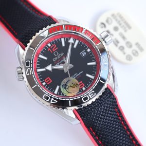 SEAMASTER PLANET OCEAN 600 STEEL CASE BLACK RED BEZEL