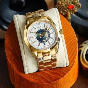 SEAMASTER AQUA TERRA 150M WORLDTIMER TWO TONE