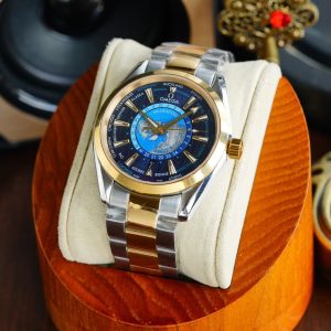 SEAMASTER AQUA TERRA 150M WORLDTIMER TWO TONE