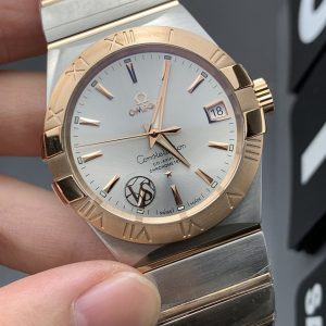 CONSTELLATION 41MM TWO-TONE GOLD STEEL GREY DIAL